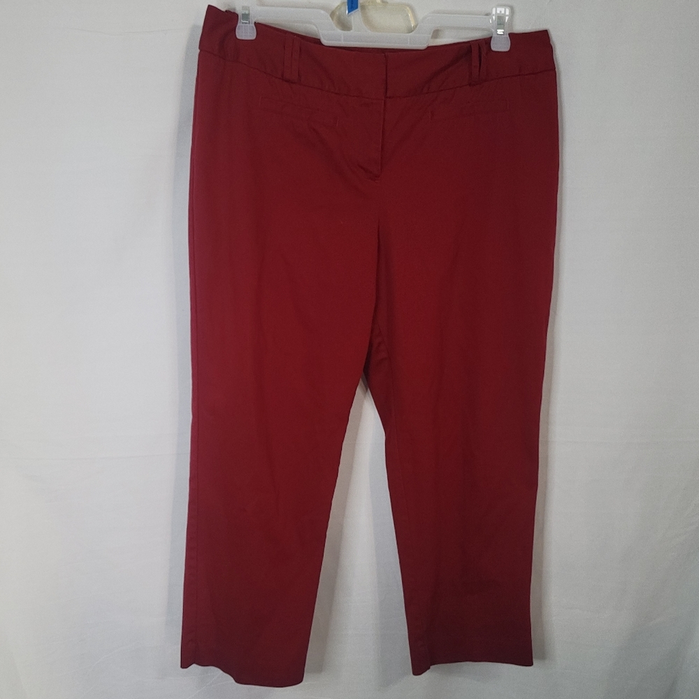 Worthington Women's Red Pants Size 14W